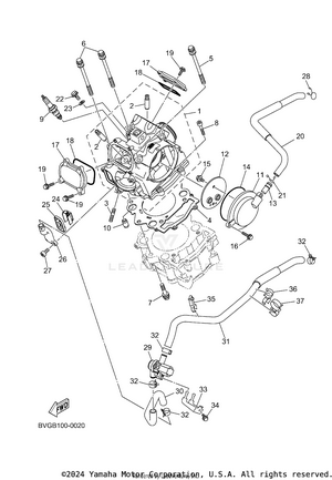 Cylinder Head Schematic