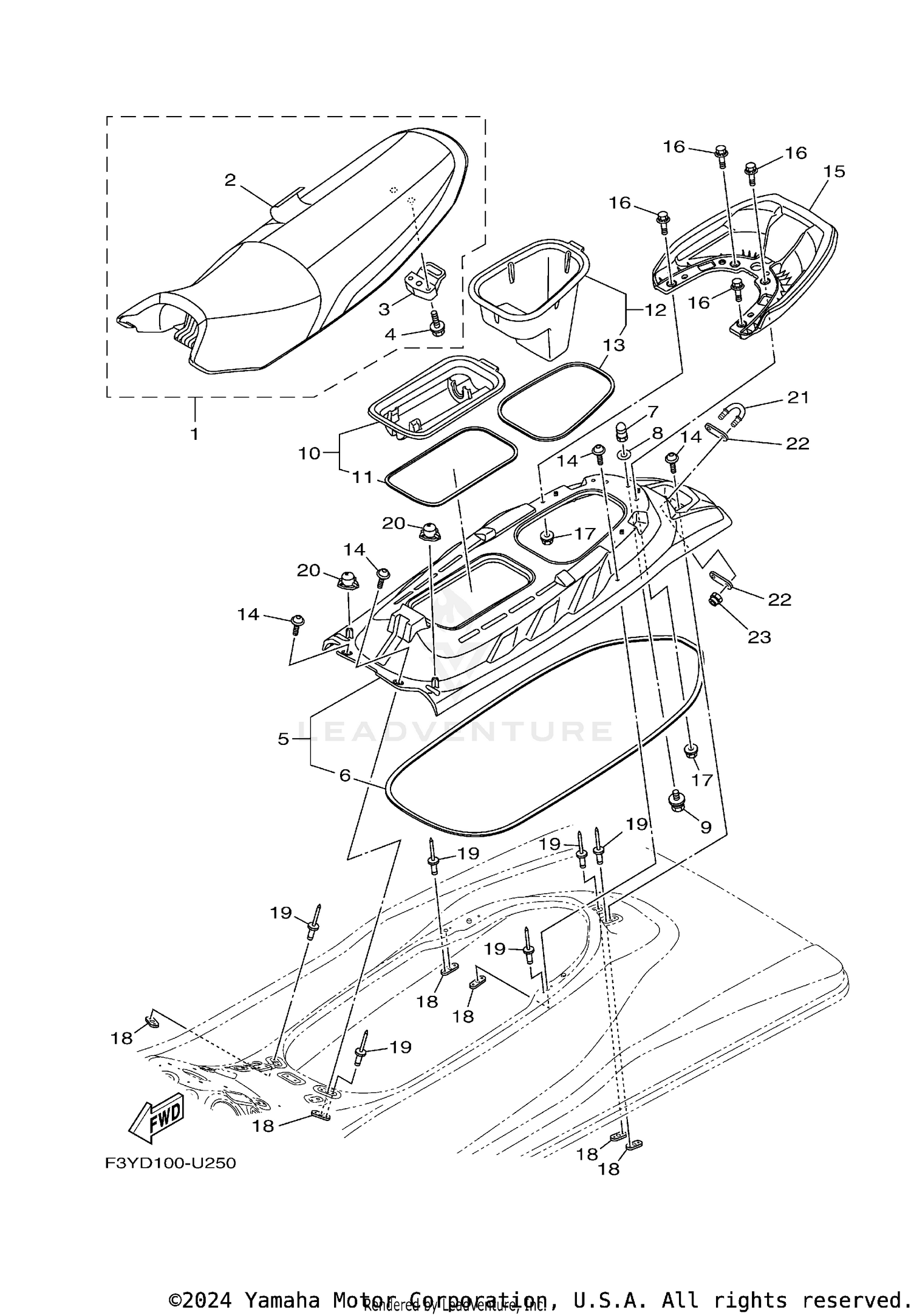 SEAT & UNDER LOCKER