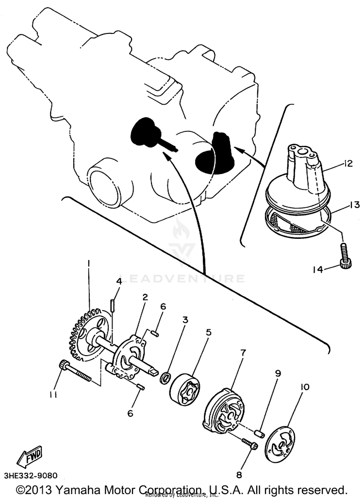 Oil Pump Schematic