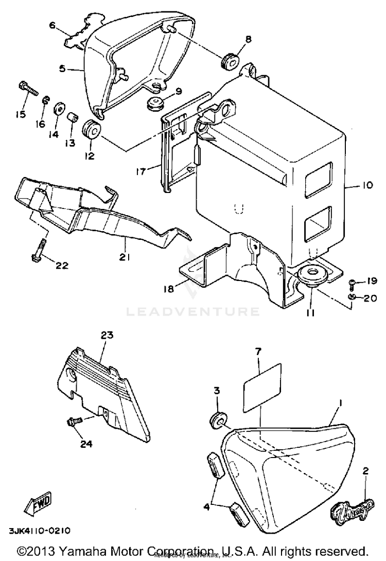 Side Cover Schematic