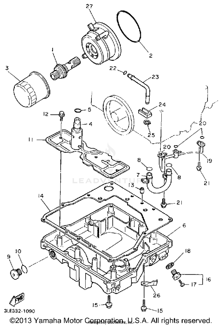 Oil Filter Schematic