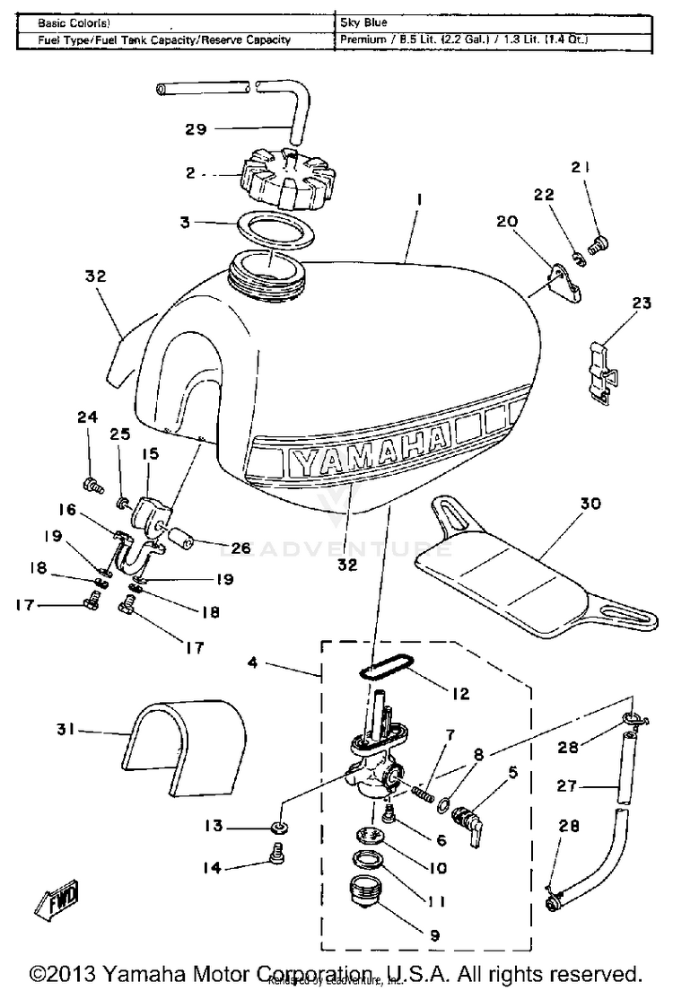 Fuel Tank Schematic