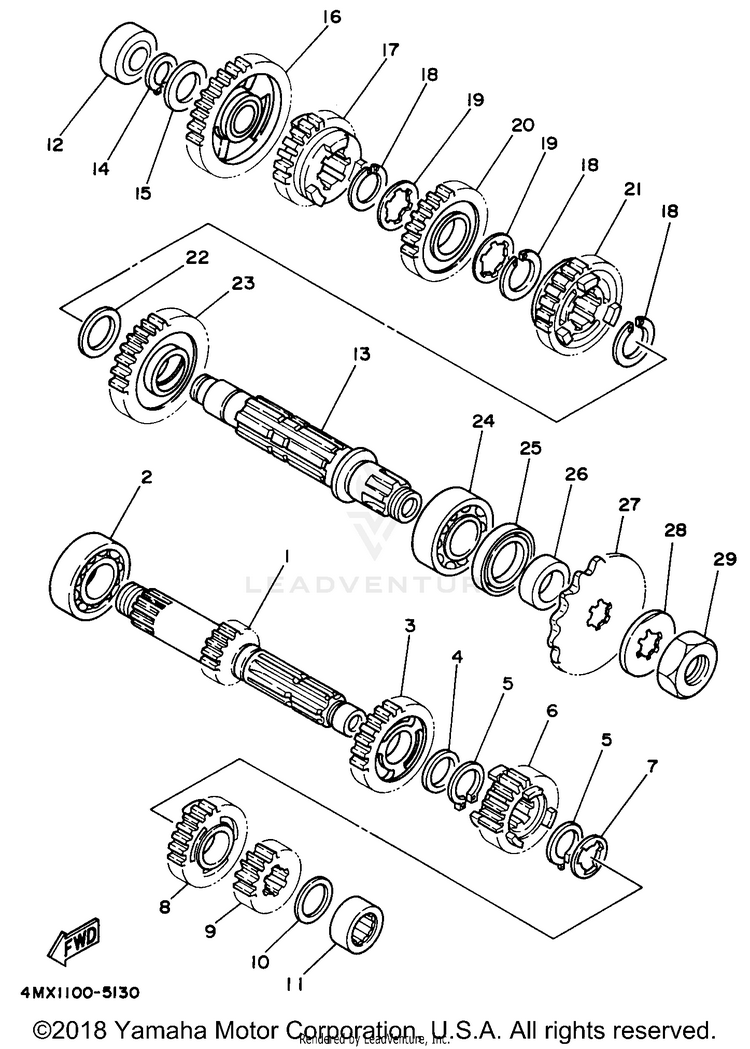 Transmission Schematic