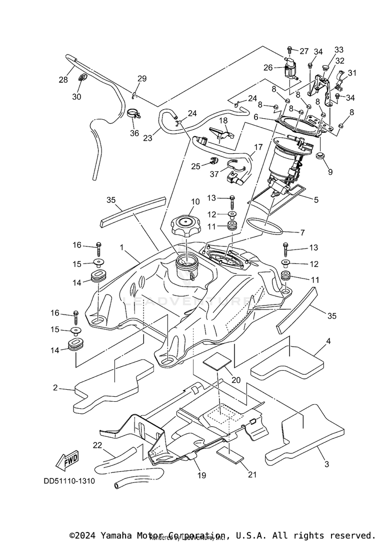 Fuel Tank Schematic
