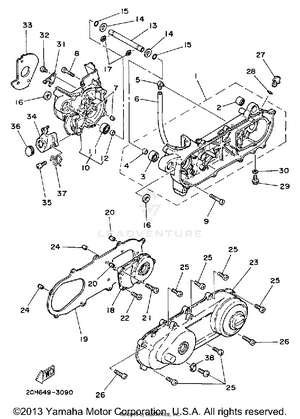 Crankcase Schematic