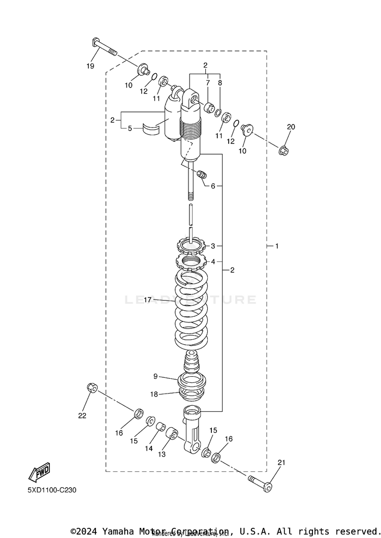 Rear Suspension Schematic