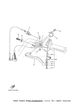 Handle Switch Lever Schematic