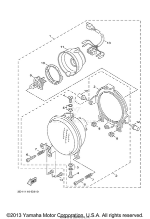 Headlight Schematic