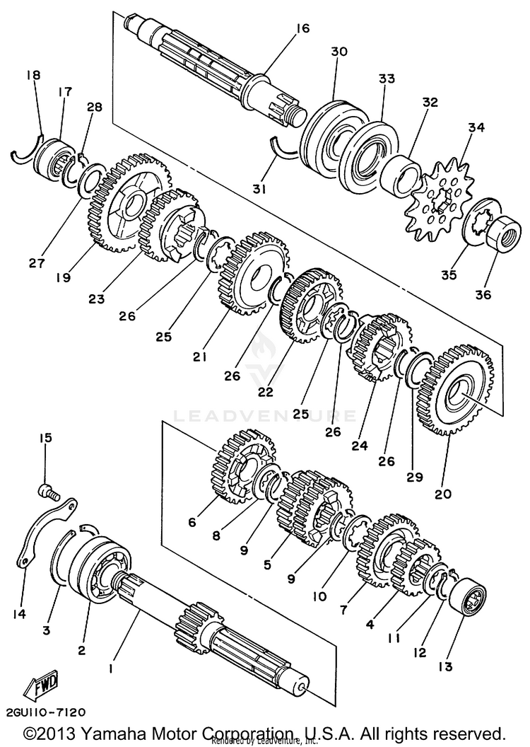 Transmission Schematic