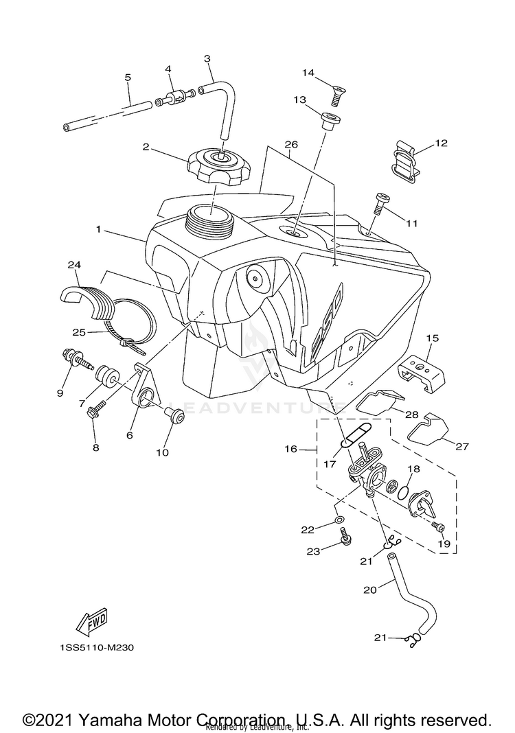 Fuel Tank Schematic