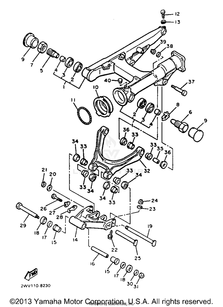 Swing Arm Schematic