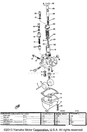 Carburetor Schematic