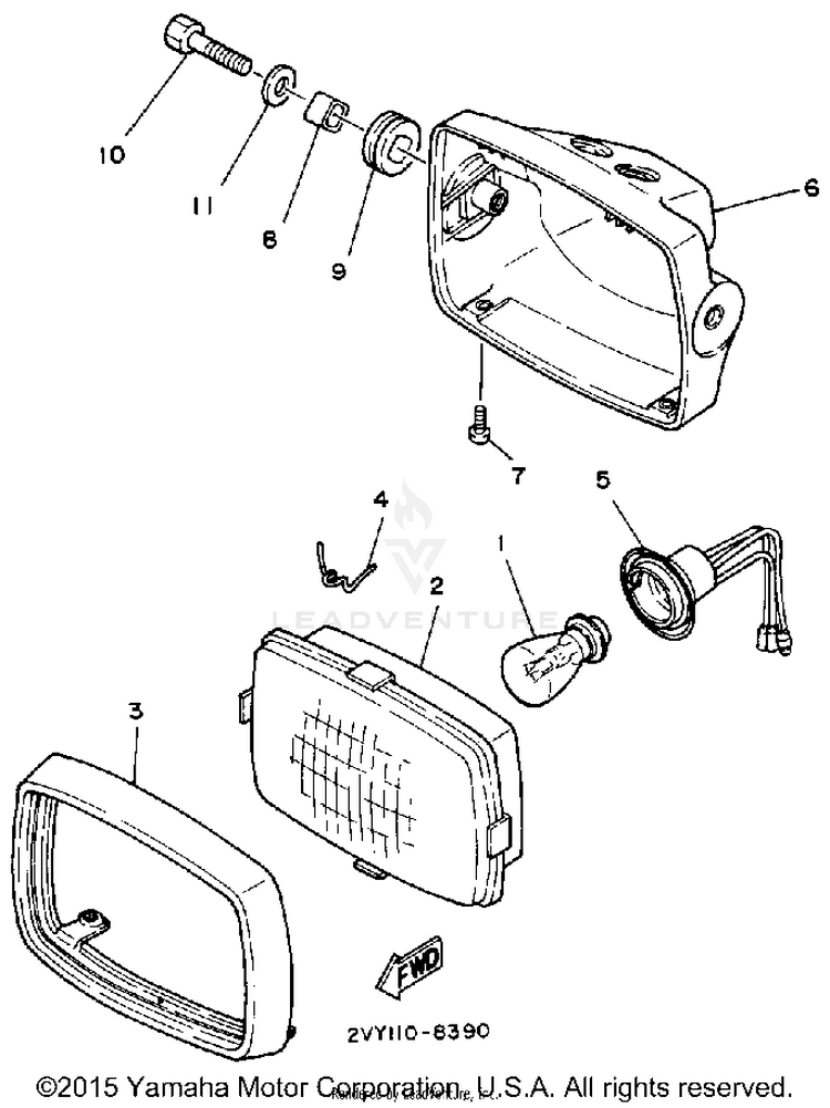 Headlight Schematic