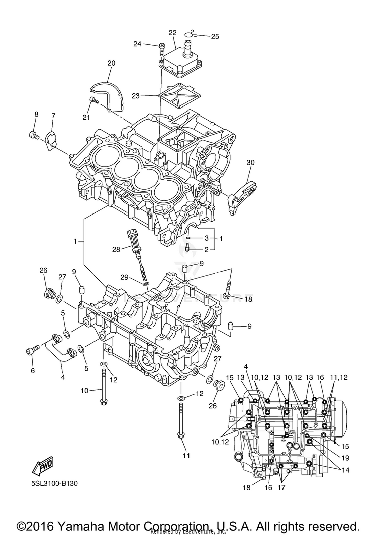 Crankcase Schematic