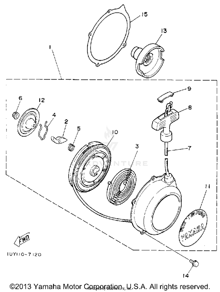 Starter (Alt - Parts) Schematic