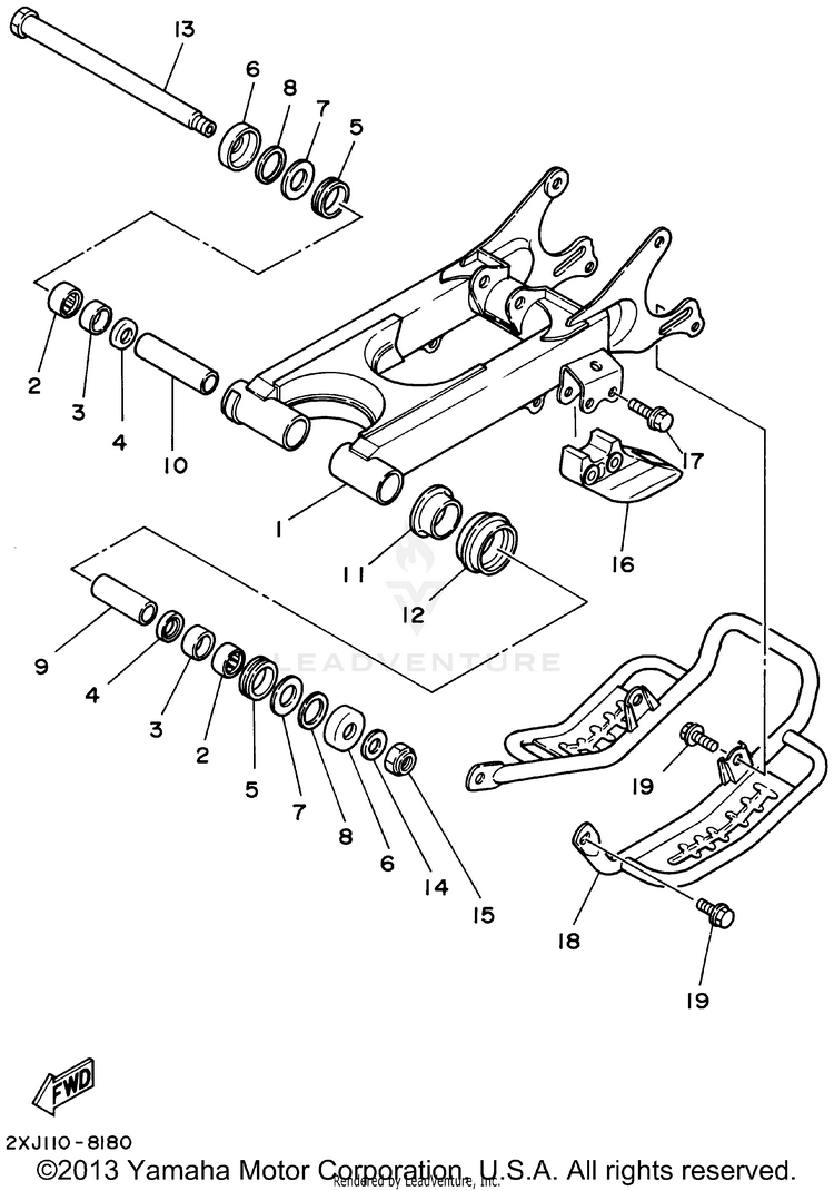 Rear Arm Schematic