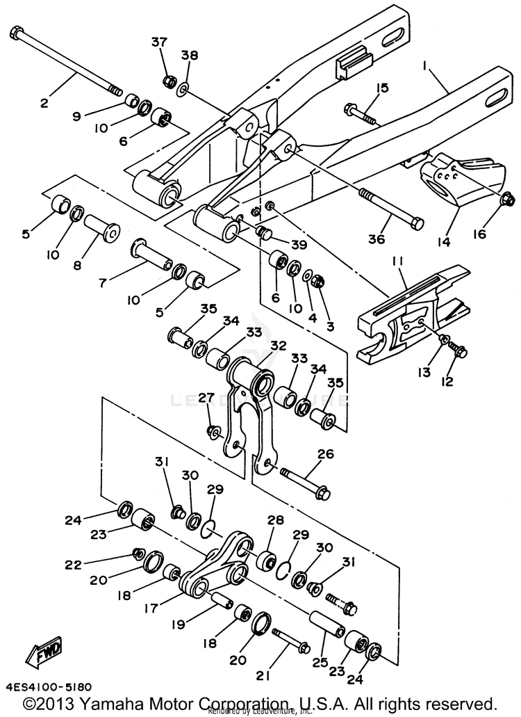 Rear Arm Schematic