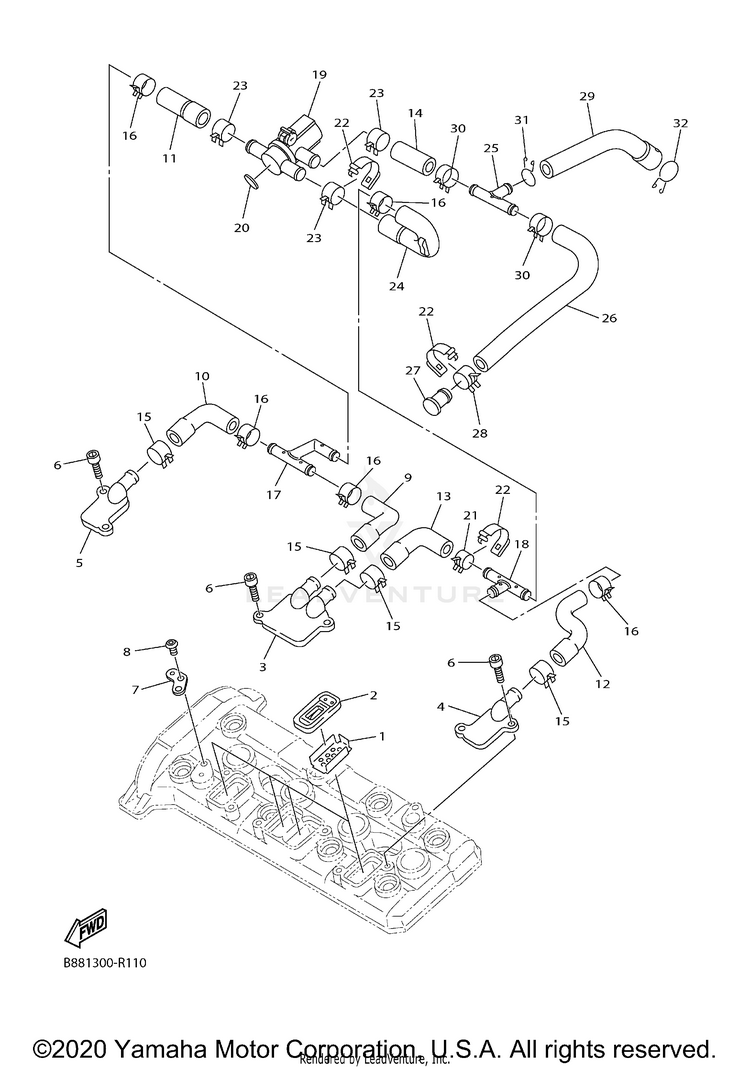Air Induction System Schematic