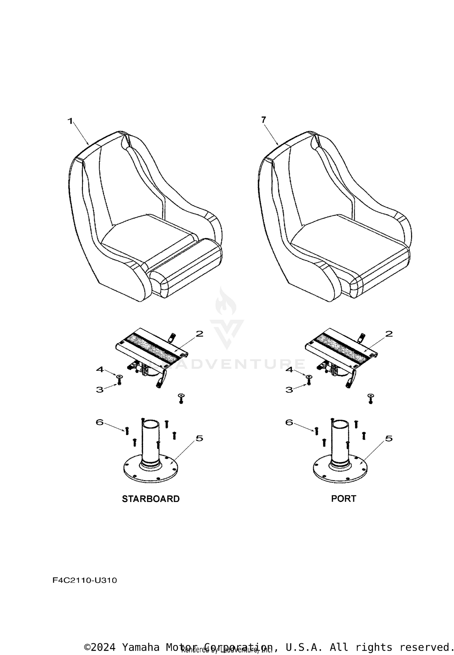 SWIVEL SEAT