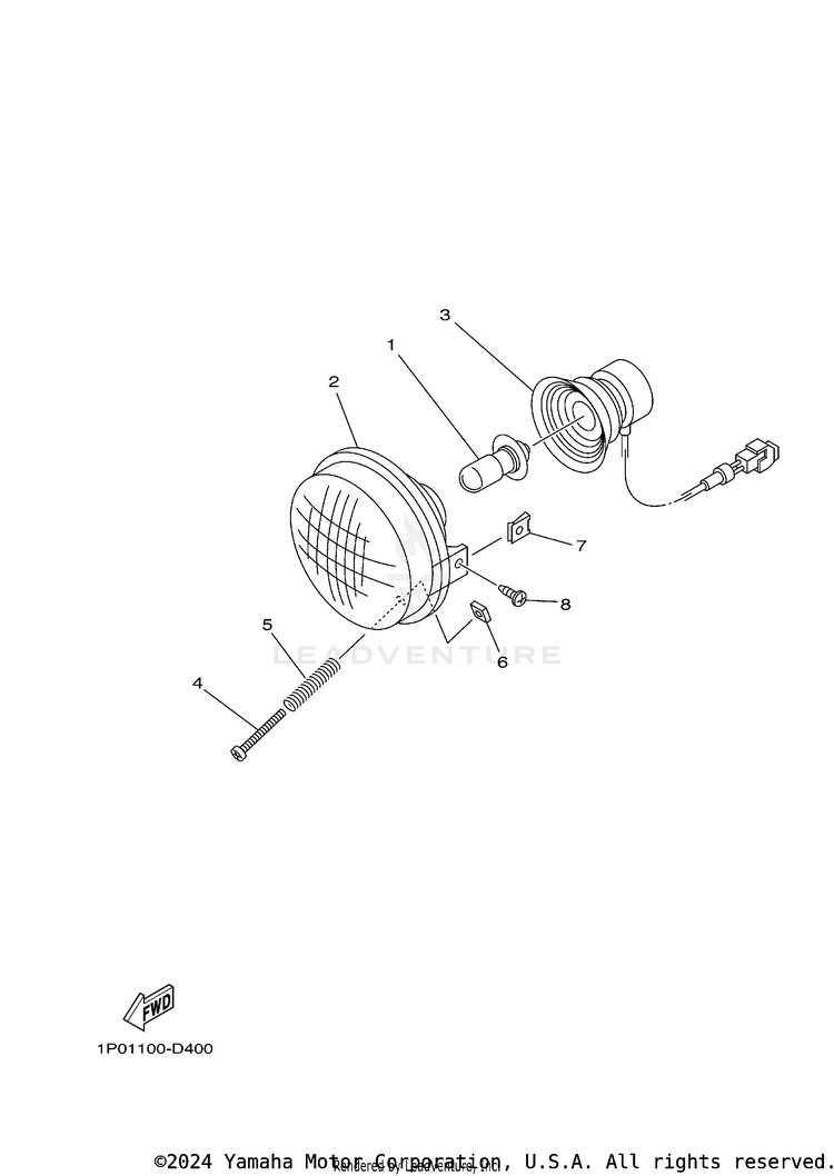 Headlight Schematic