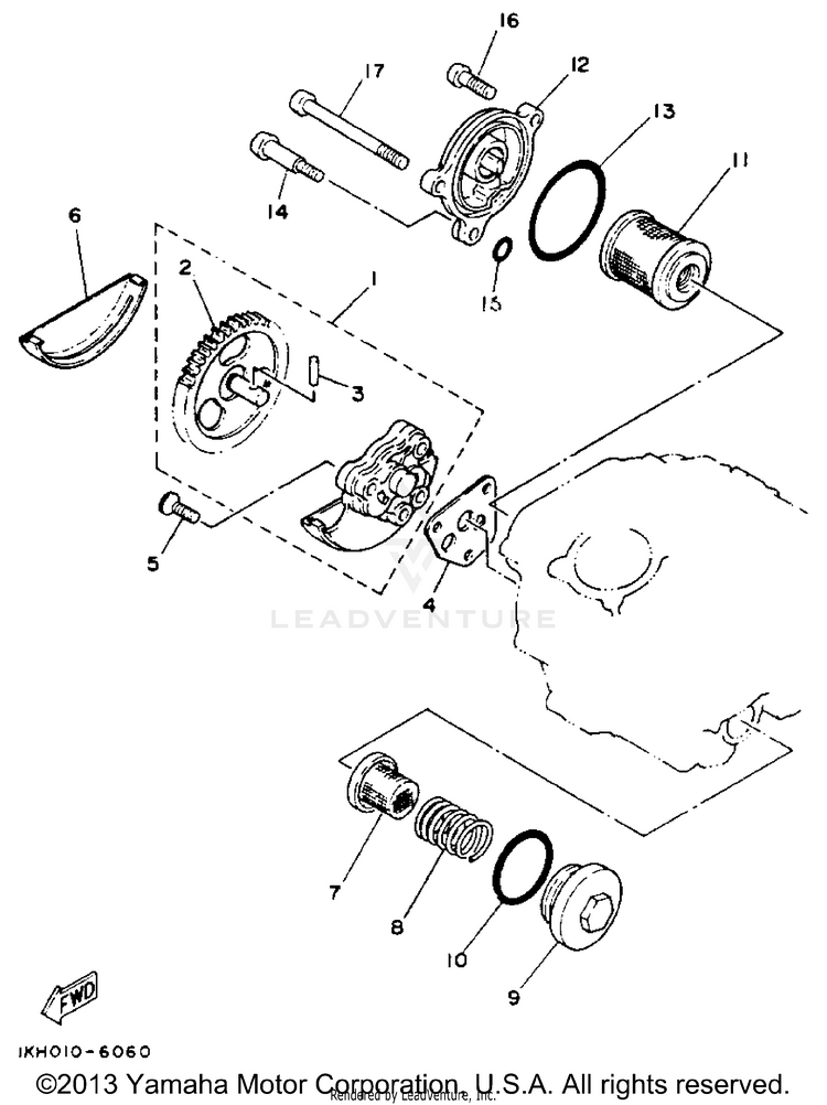 Oil Pump Schematic