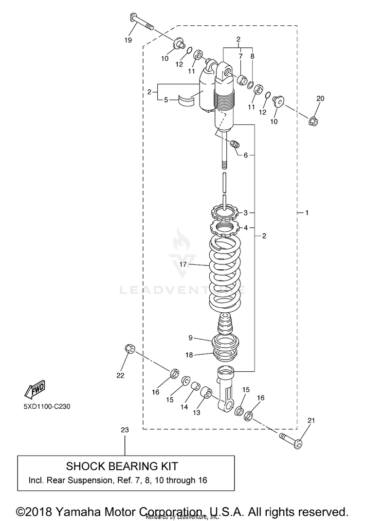 Rear Suspension Schematic