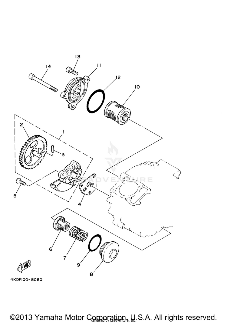 Oil Pump Schematic