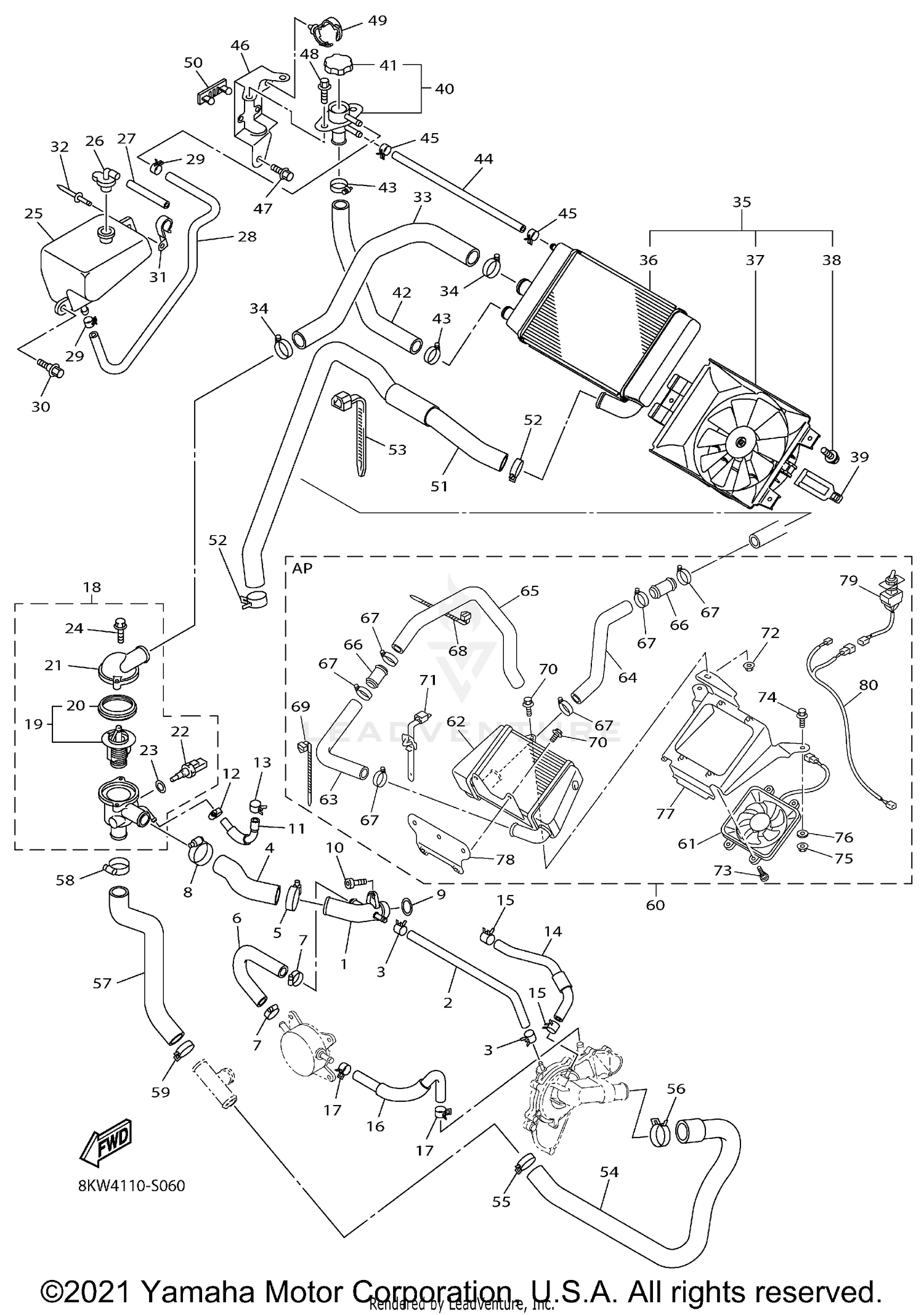 RADIATOR & HOSE