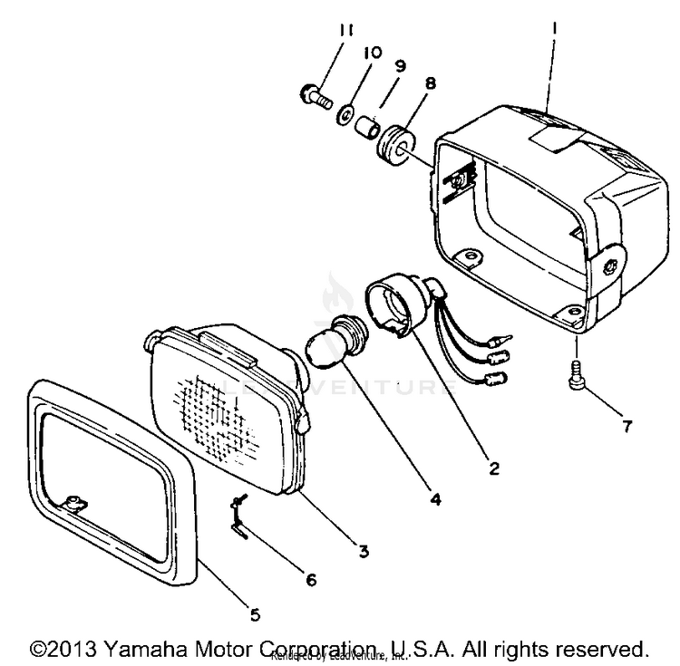 Headlight Schematic