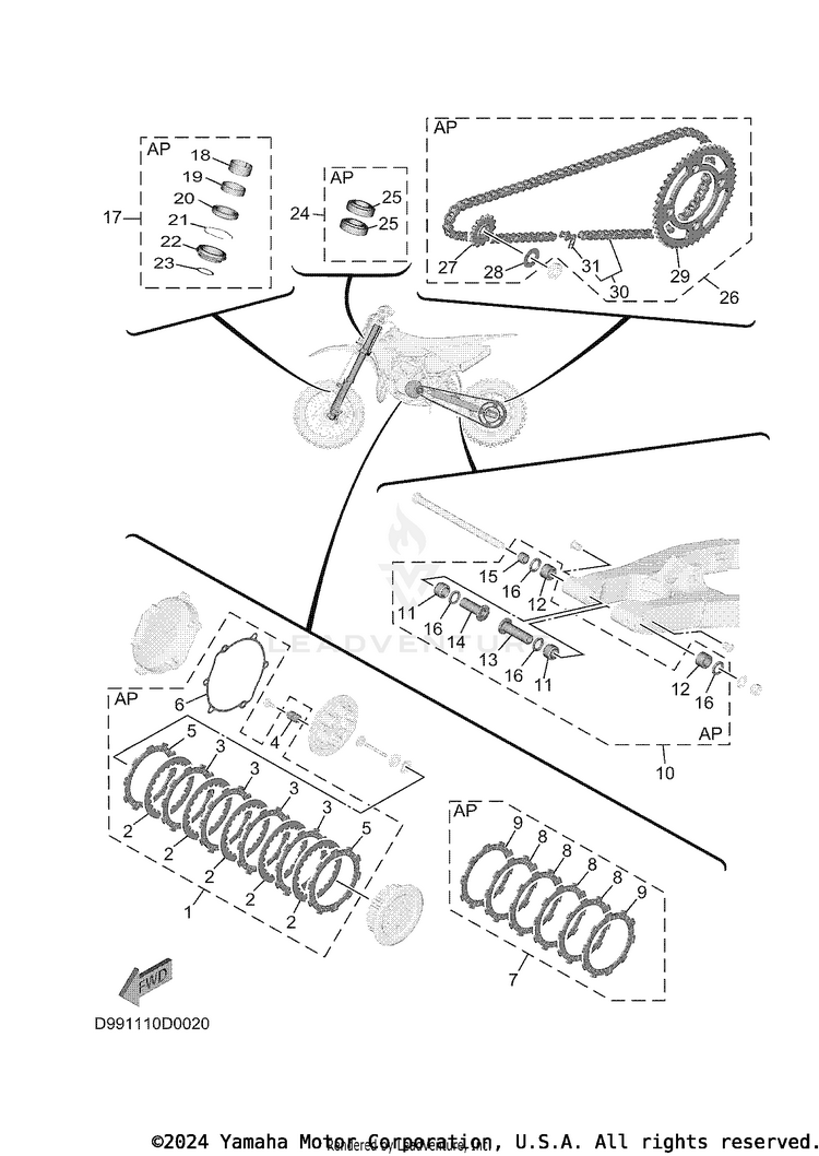 3 Maintenance Parts Kit Schematic