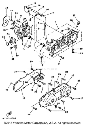 Crankcase Schematic