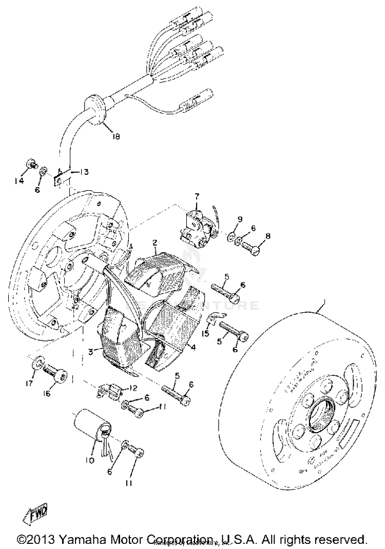Flywheel Magneto Schematic