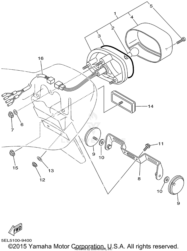 Taillight Schematic