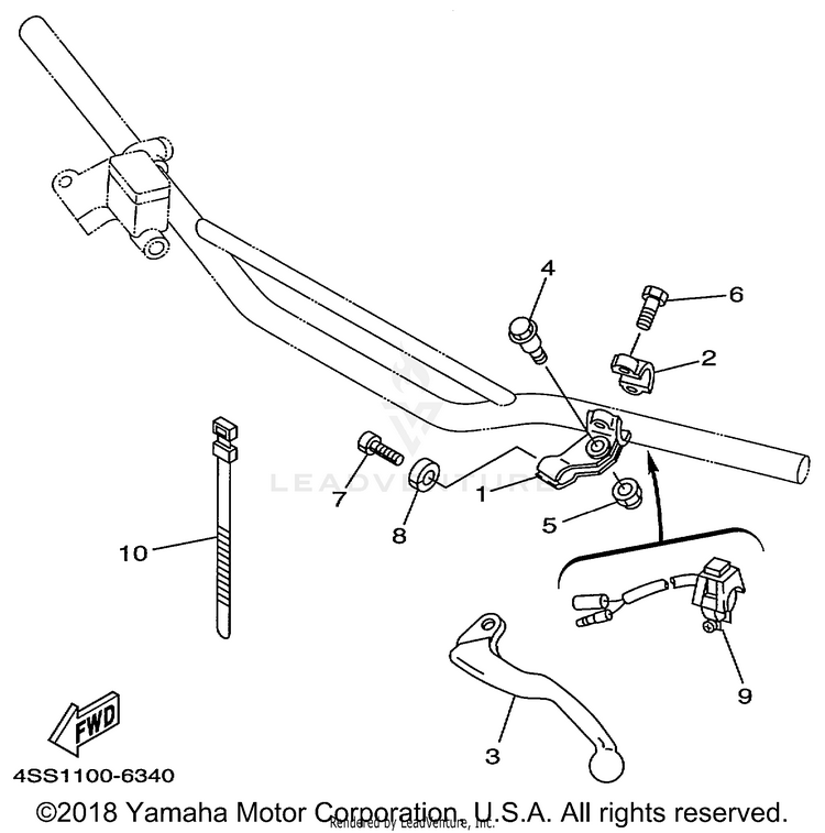Handle Switch Lever Schematic