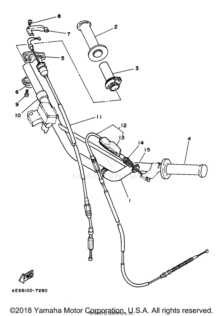 Steering Handle Cable Schematic