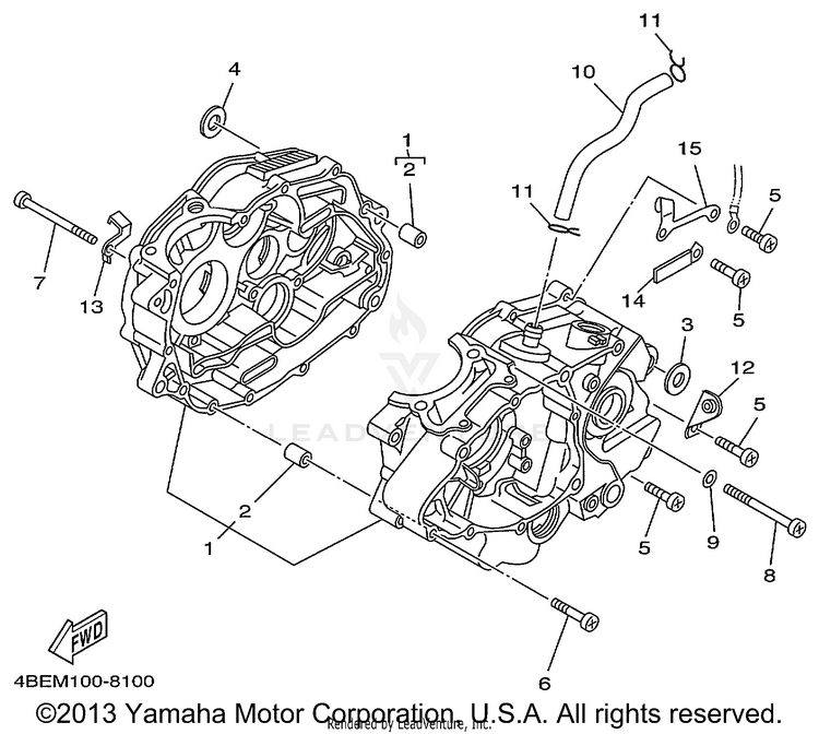 Crankcase Schematic
