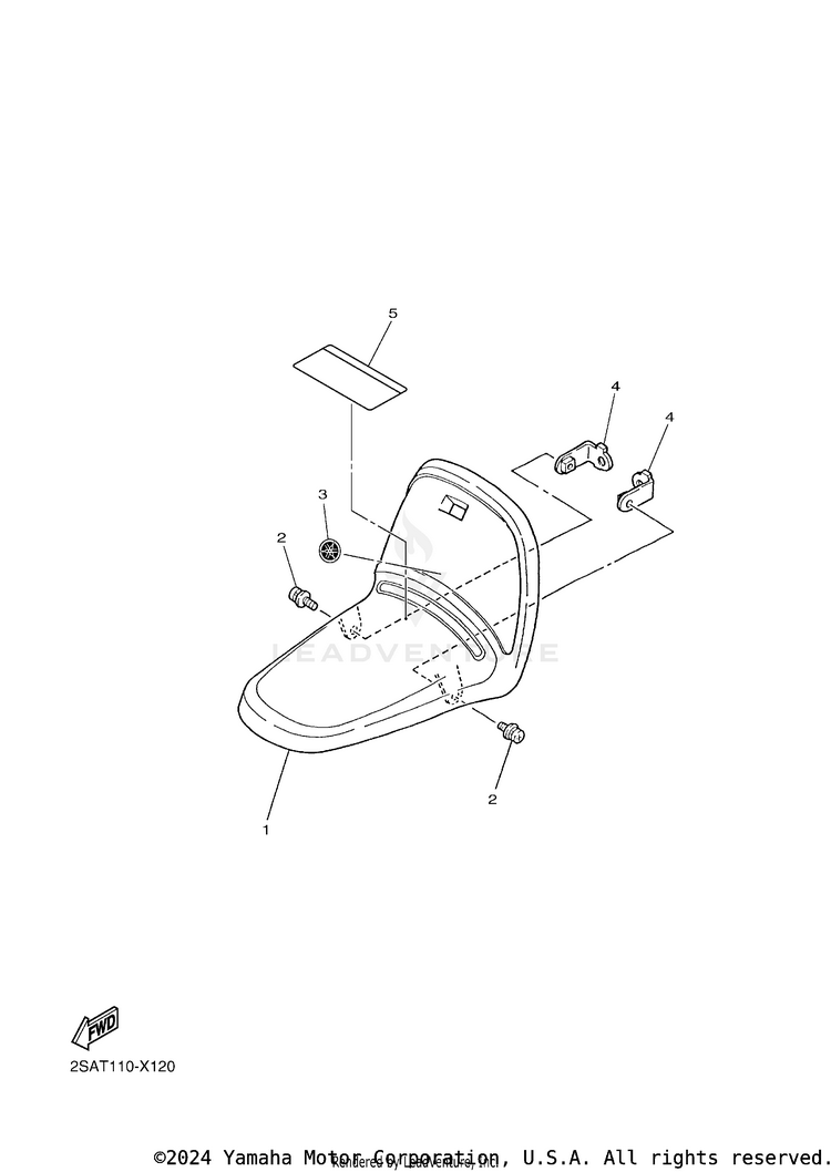 Front Fender Schematic