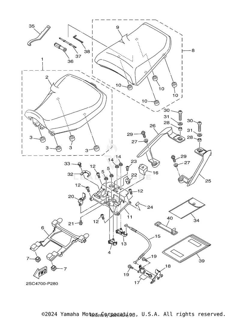 Seat FJ09 CA - FJ09FCGY - 2015 Schematic