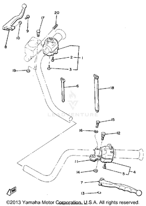 Handle Switch Lever Schematic