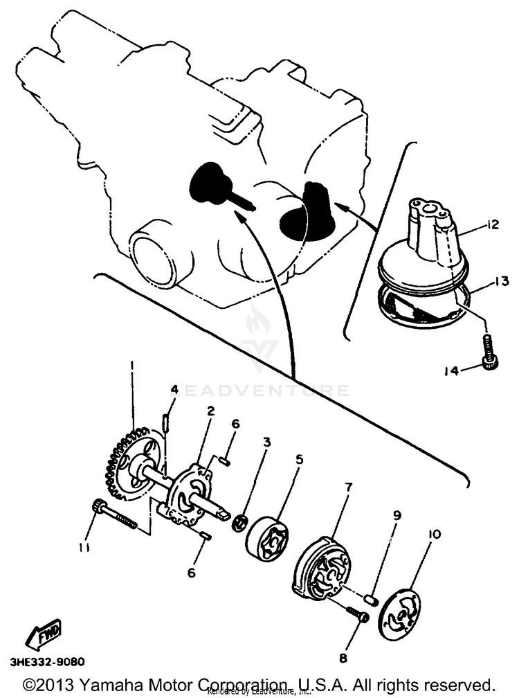 Oil Pump Schematic
