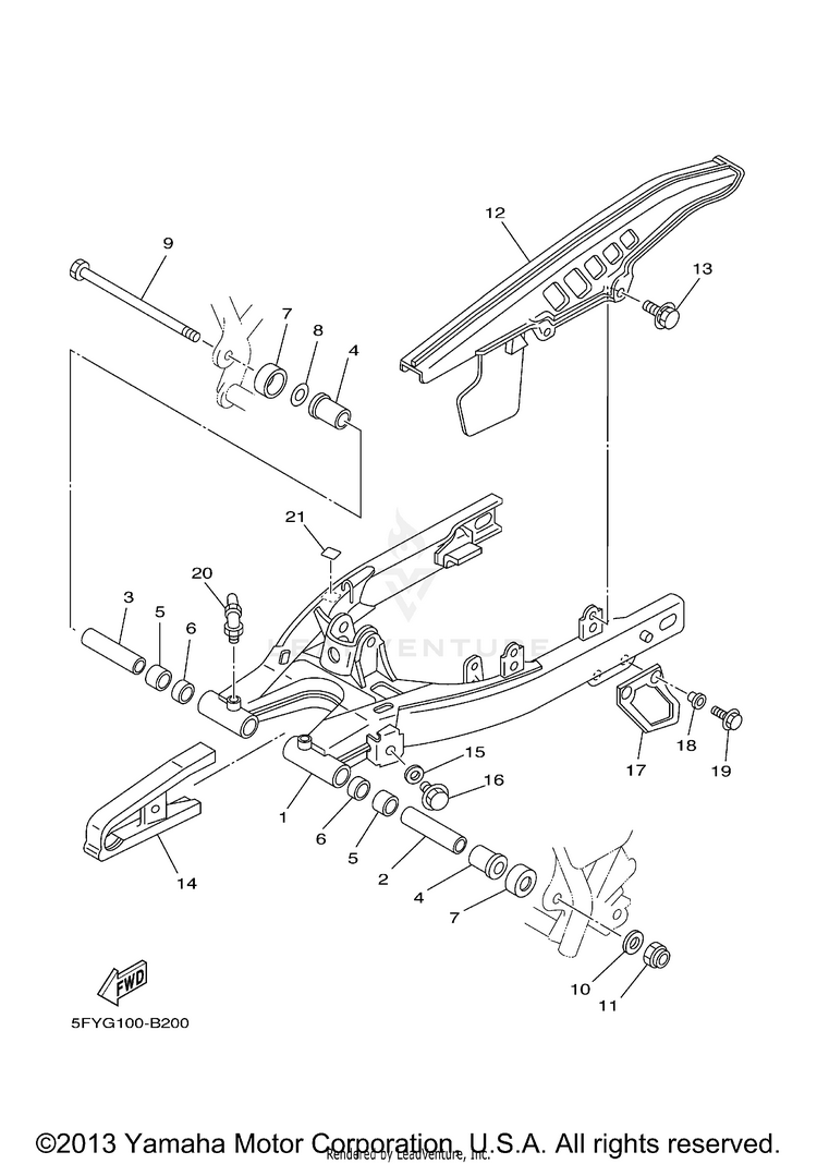 Rear Arm Schematic