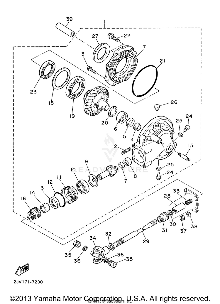 Drive Shaft Schematic