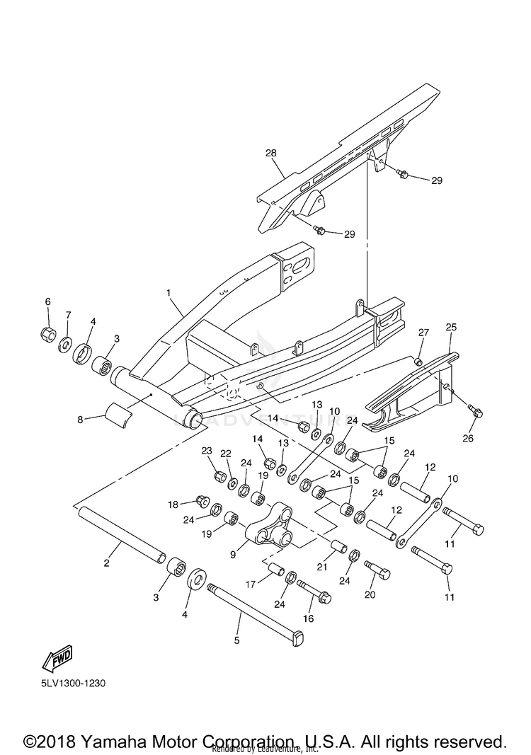 Rear Arm Schematic