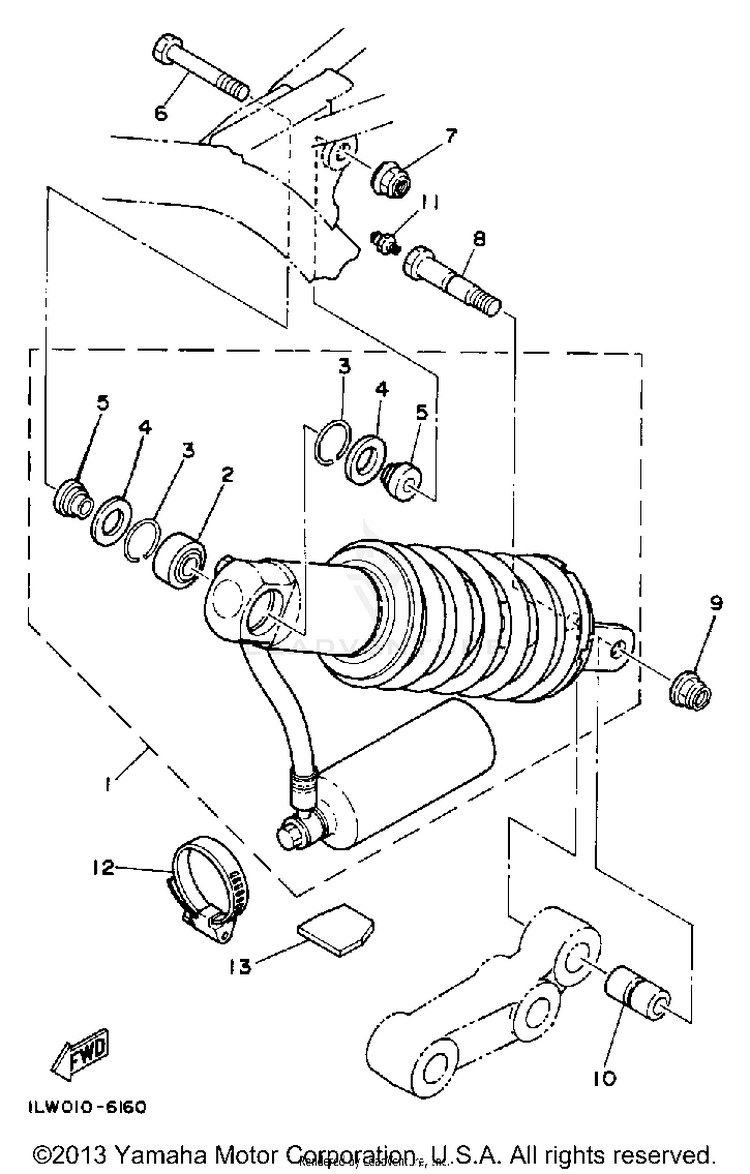 Rear Shocks Schematic