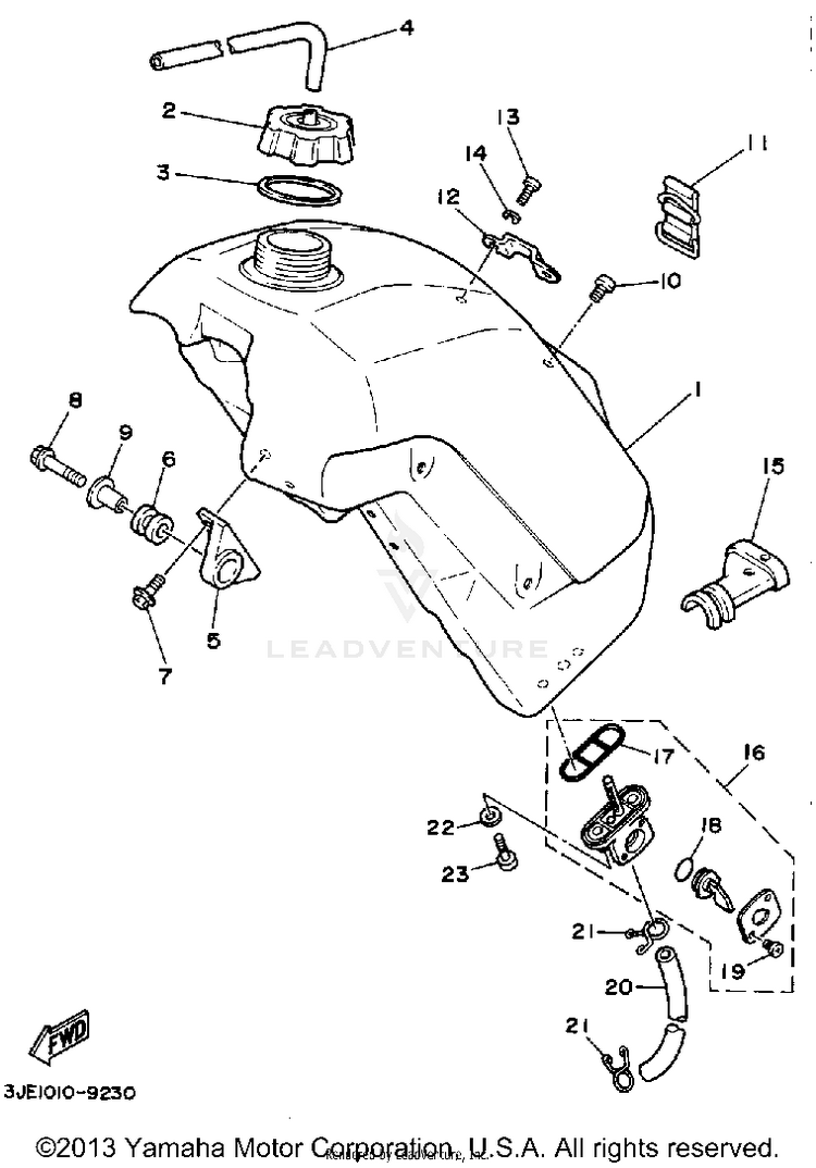 Fuel Tank Schematic
