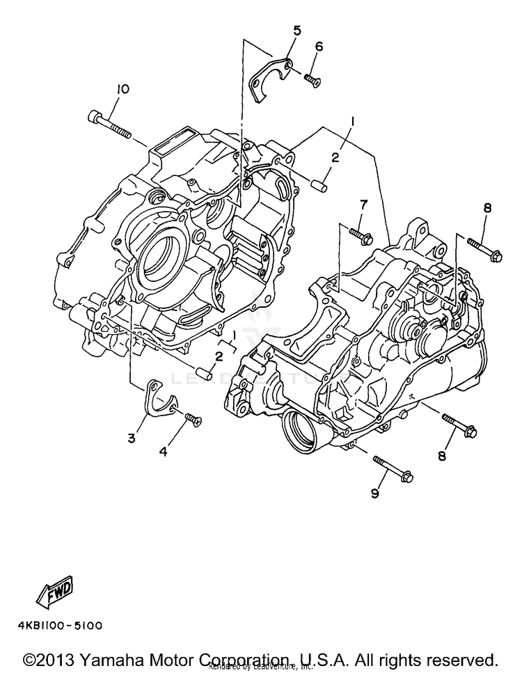 Crankcase Schematic