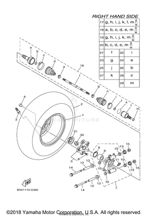 Rear Wheel 2 Schematic