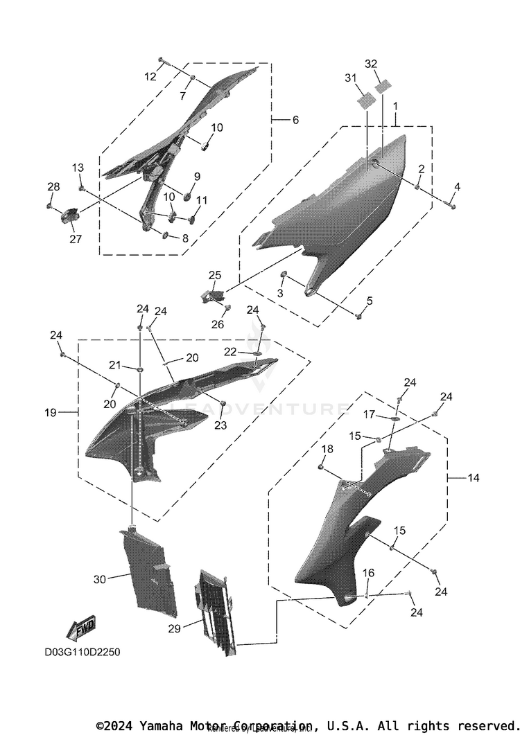 Side Cover Schematic