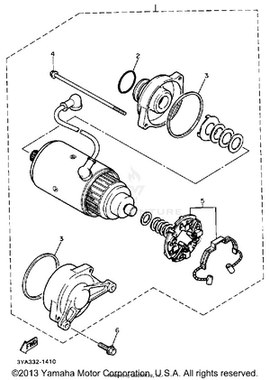 Starting Motor Schematic