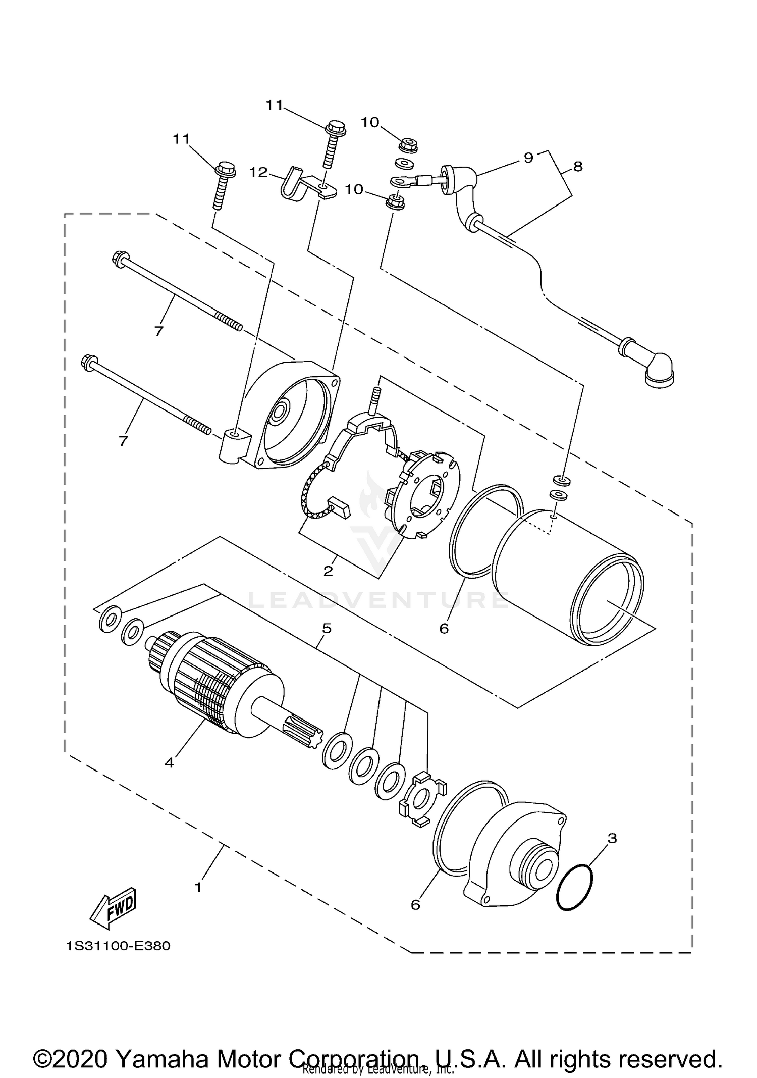STARTING MOTOR